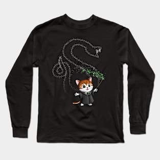 Kitten Wizard - Snake Long Sleeve T-Shirt